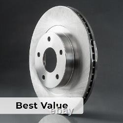 Rotors de frein avant et arrière + plaquettes en céramique pour GMC Chevy Yukon XL Avalanche 1500