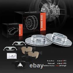 Rotors de frein percés + plaquettes de frein en céramique pour BMW 335i F30 2012-2015 328i arrière